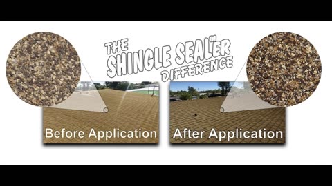 SHINGLE SEALER™ Waterproofing Rejuvenating Roof Sealer