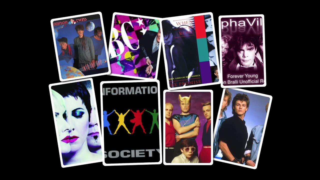 New Wave 80's Mates Megamix (DJ Randy Key Mixer)