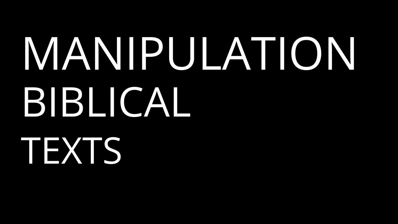 Twisted Scriptures: The Dark Legacy of Biblical Manipulation - Part 6