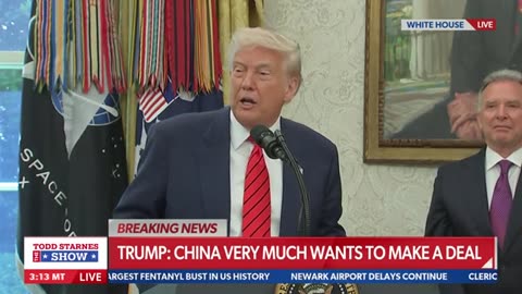 🇺🇸 TRUMP: “China Very Much Wants to Make a Deal” “Every country wants to make a deal.”