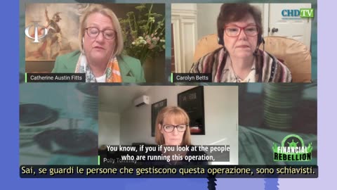 Loro VOGLIONO i TUOI FIGLI - Catherine Austin Fitts (2022-08-12 childrenshealthdefense)