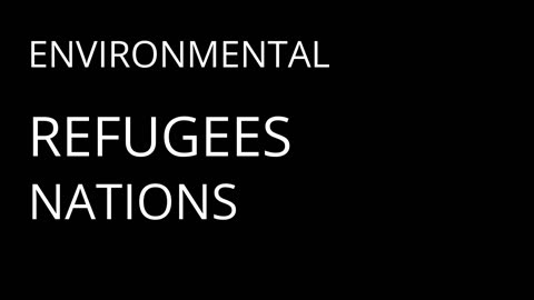 Refugees in the Climate Storm: A New World to Transform - Part 6