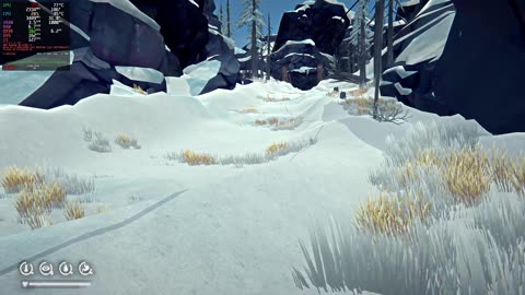 The Long Dark on linux rx 6700 xt 1440p