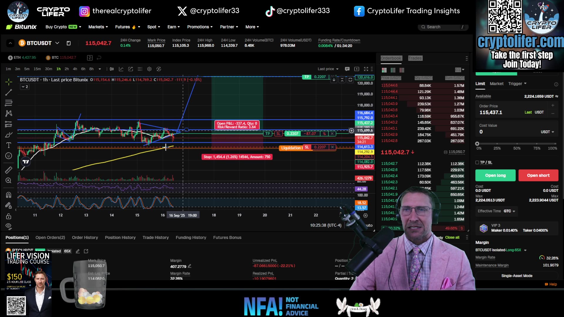 Bitcoin Live Trading: All Eyes on THIS! Nothing Else Maters! Must See Price Analysis EP1760