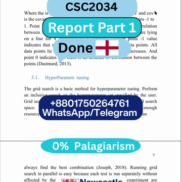 Student Work (Report) | CSC2034 Full Report Part 1 - Wine Quality Data Exploration | Newcastle