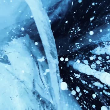 Frozen Abyss: A Hauntingly Beautiful Void ❄️✨ | Sounds of Nature