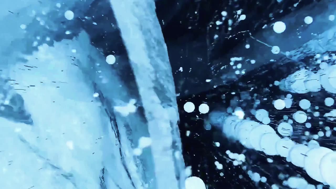 Frozen Abyss: A Hauntingly Beautiful Void ❄️✨ | Sounds of Nature