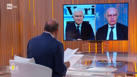 🔴 Maurizio Belpietro e Giovanni Rezza a "5 minuti" di Bruno Vesta del 10.05.2024