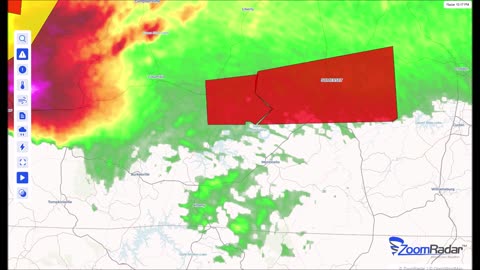 A Massive Tornado Approaches Somerset Kentucky