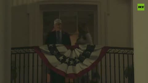 Trump gets Melania to do the Trump dance as YMCA takes over White House