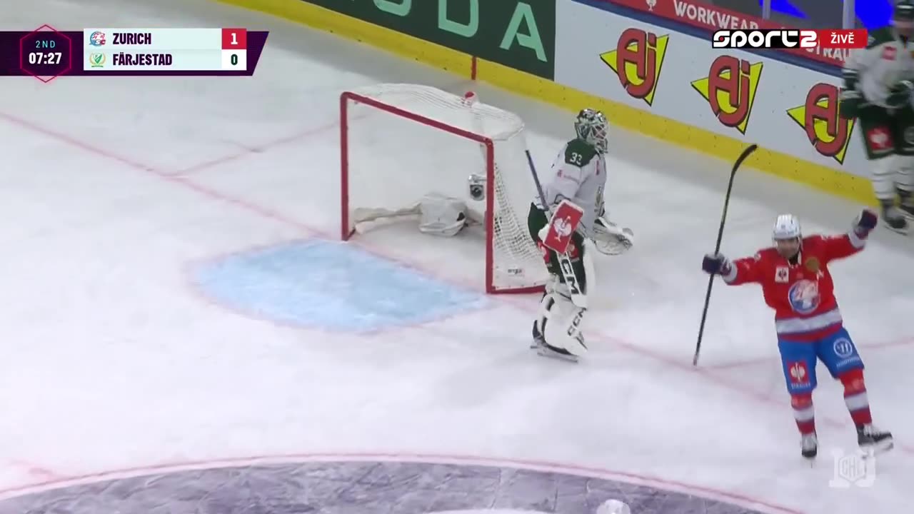 Finále CHL 2025 - ZSC Lions vs Färjestad BK