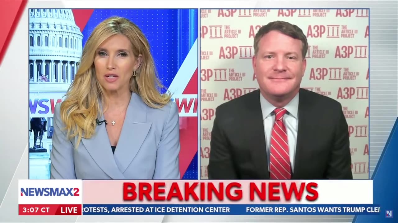 Mike Davis to Newsmax: Nobody Is Above The Law, Including Democrats Obstructing ICE In New Jersey