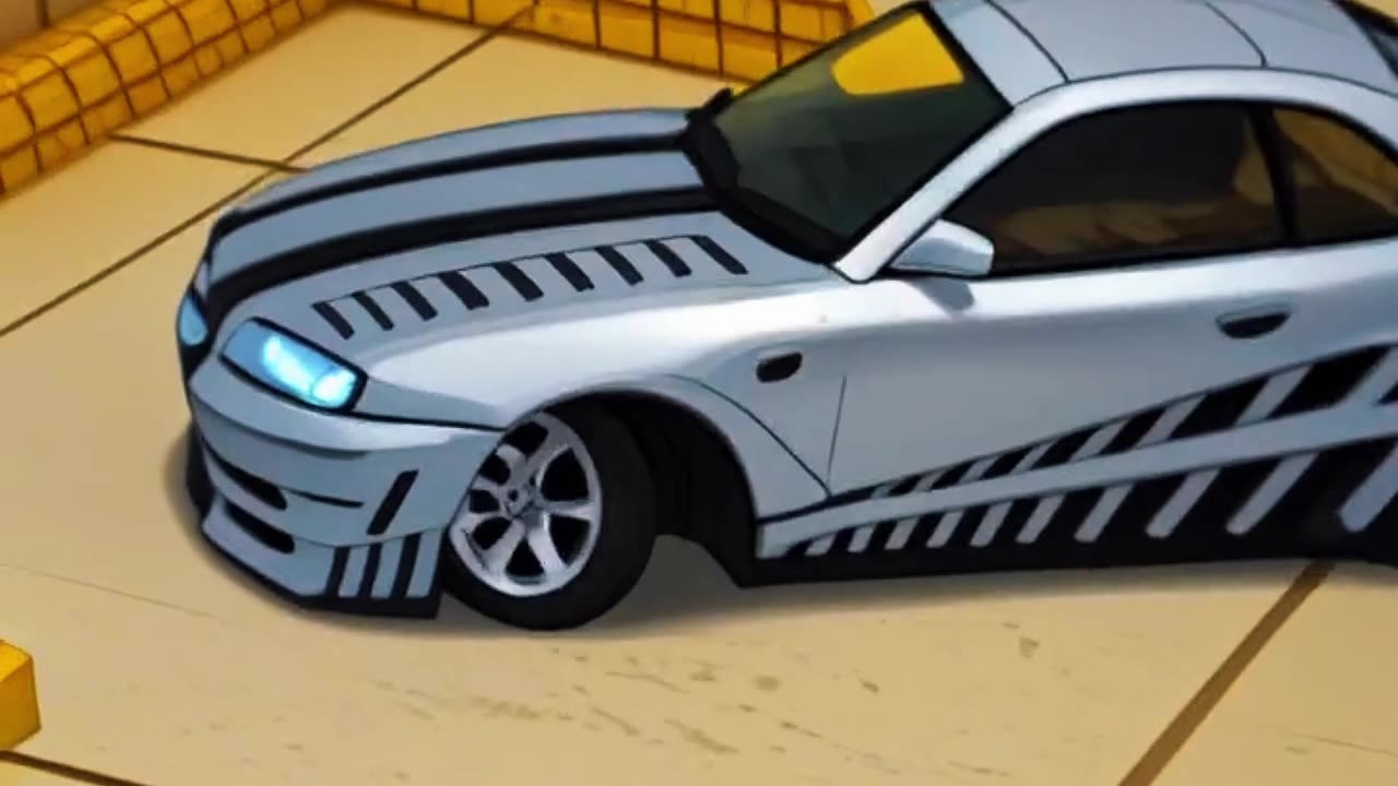 Trying to park my Nissan Skyline RC Car... #drifting #nissangtr