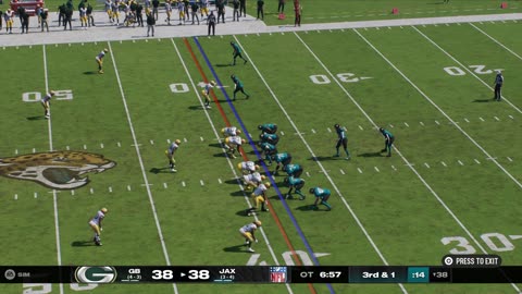 Madden 25 Green Bay Packers Franchise Year 1 Game 8 Packers Vs Jaguars CPU Vs CPU