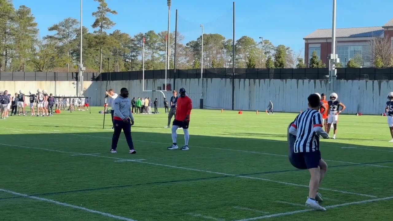 Auburn QB and WR highlights | Spring practice 2025