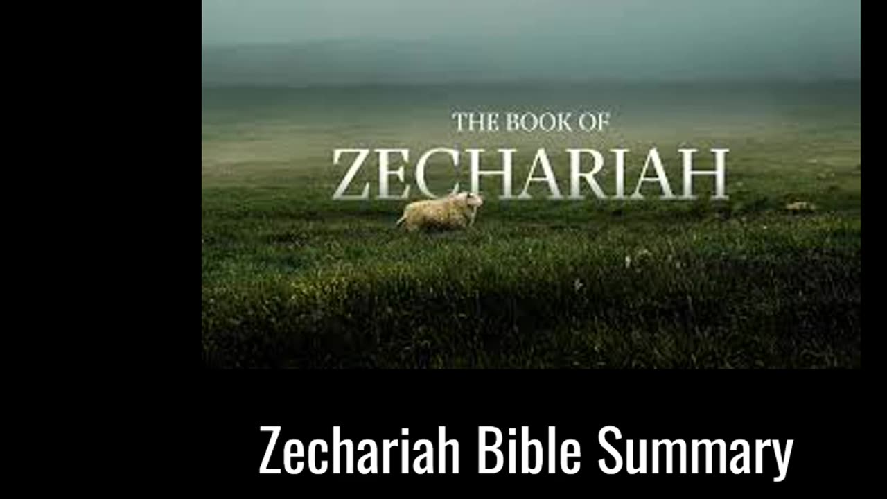 Zechariah Bible study