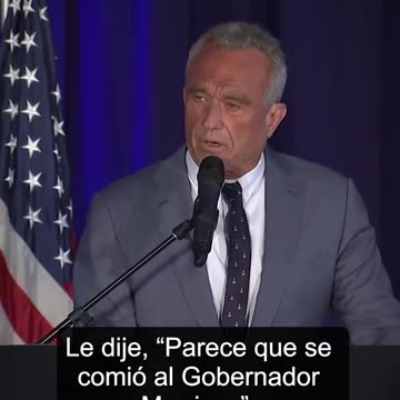 RFK Jr. tells Governor Morrisey to his face that he's fat and needs to lose 30 lbs