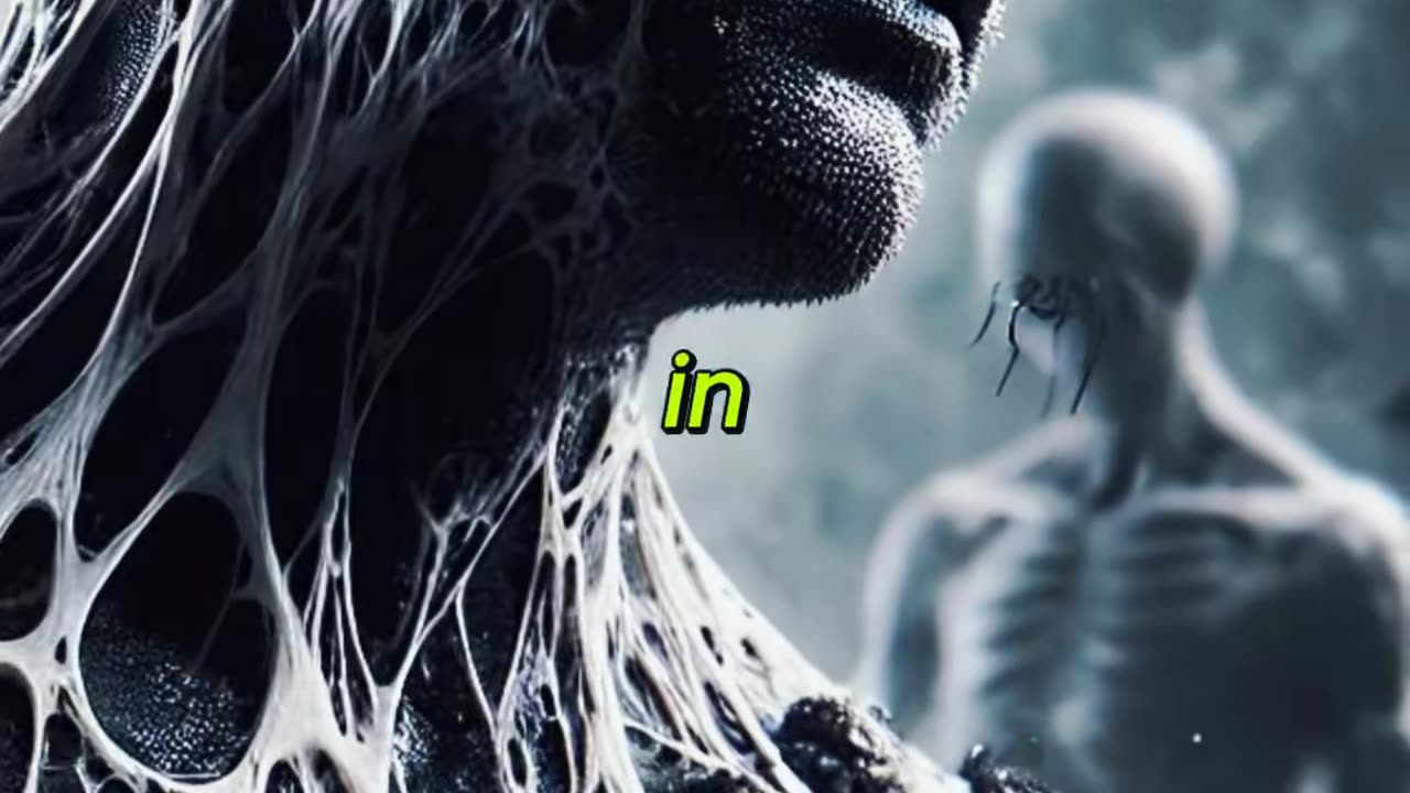 They got us wearing plastic, theory, creepy fictional story
