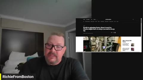 RichieFromBoston: Shocking Warning 8.11.25 - Time is Speeding Up!