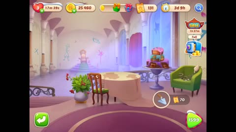 Homescapes: level 1595-1609