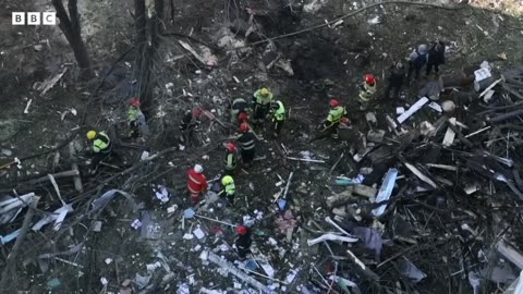 Seven killed in Kyiv after Russian aerial attack | BBC News #cnn Breakingnews