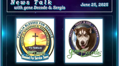News Talk with Gene Decode & Sergio (Bi-Weekly) - Palantir Part 2 - 6-25-25