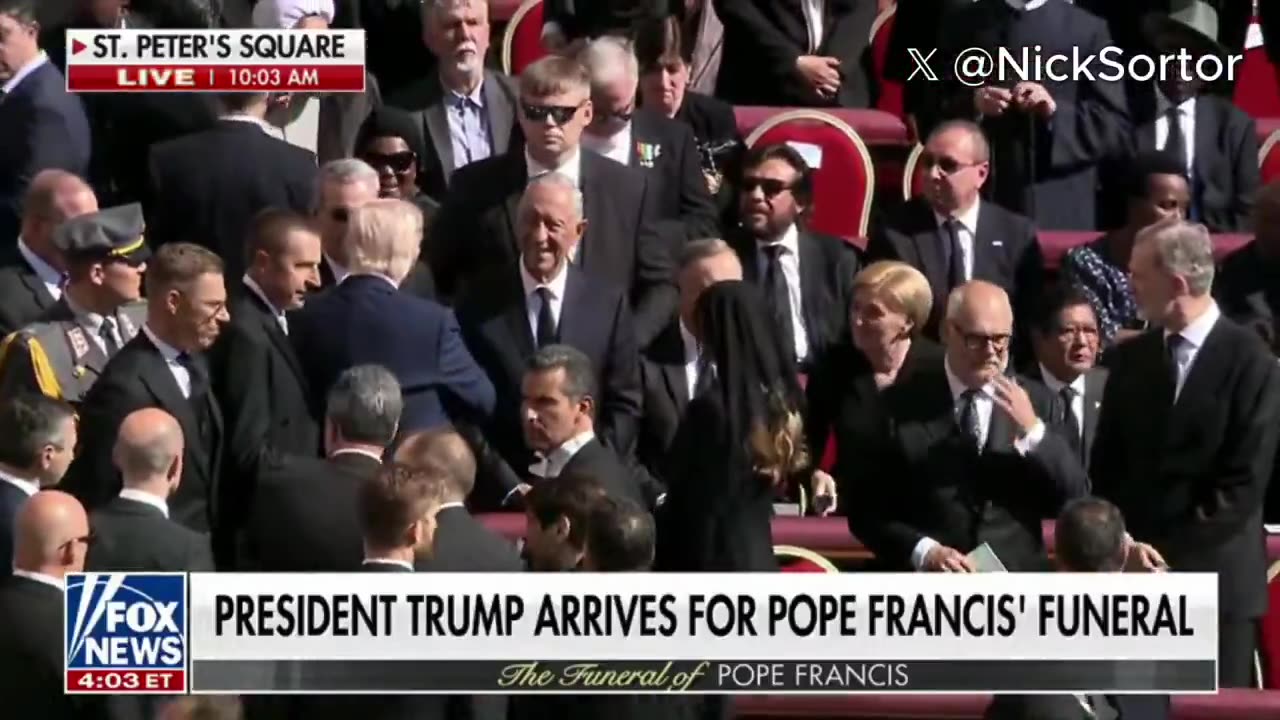 President Trump is like a magnet - Every politician s trying to have a moment with him
