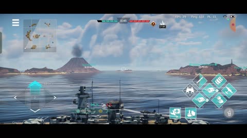German Tier 2 Battleship Admiral Graf Spee and its floatplane | War Thunder gameplay
