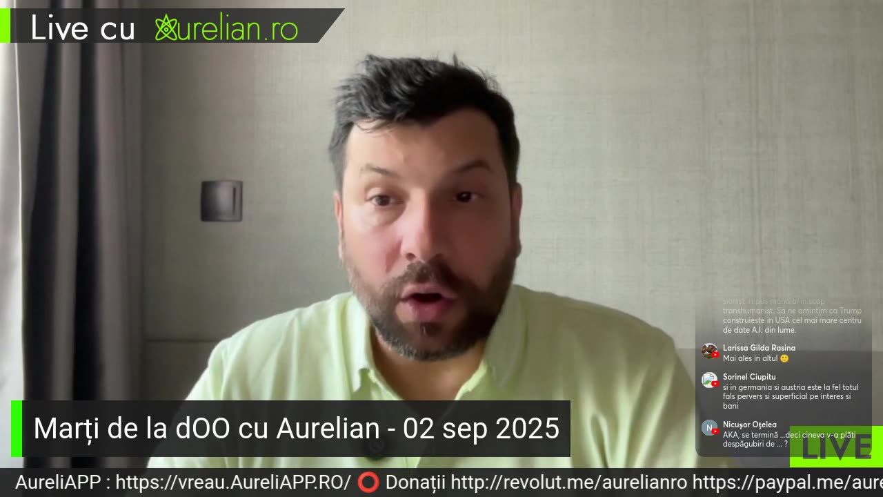 Marți de la 2 cu Aurelian - 25 iunie 2024