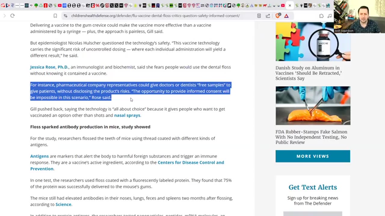 BEWARE: NEW HIDDEN VACCINES! - From Dental Floss Vaccines To Aerosols - Protect Yourself!