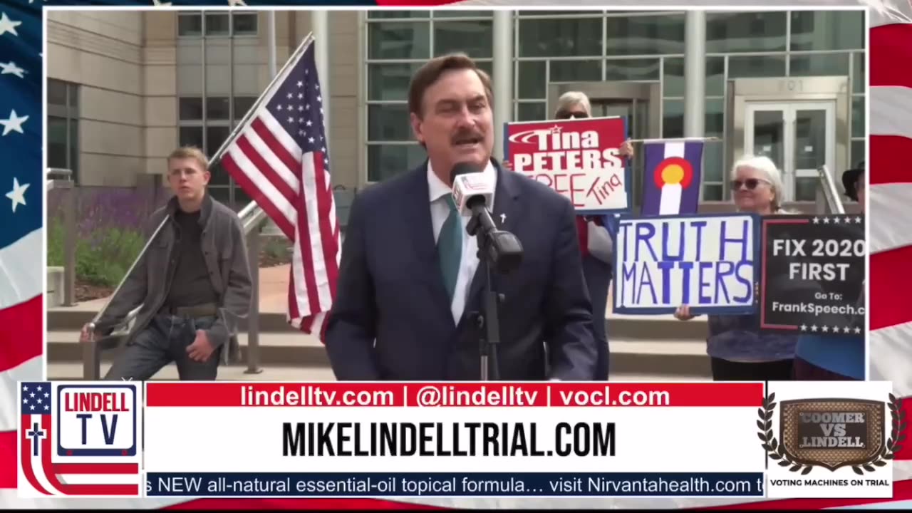 Mike Lindell claims 'Satan' controls voting machines ahead of defamation trial