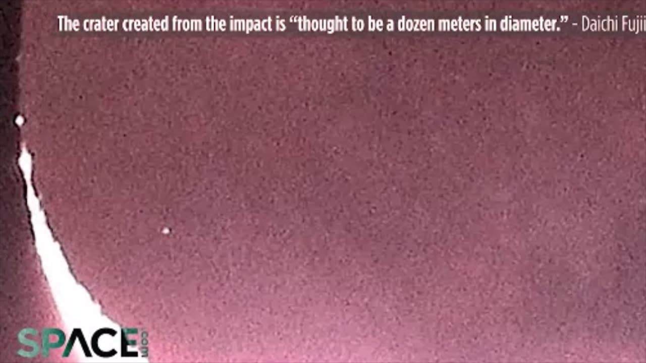 Space Rock Slammed Into Moon - The Explosion Was Seen From Japan
