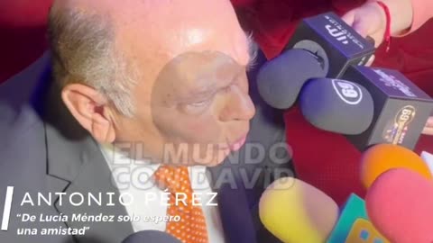 #AntonioPérezGaribay Rechaza sugerencias de conflicto entre #LuciaMéndez y #verónicacastro.
