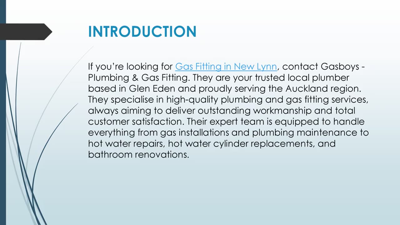 Best Gas Fitting in New Lynn