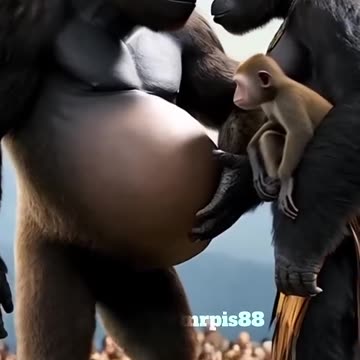 Unusual Wedding_ When Nature Witnesses Wordless Love #nature #animals #funny #love #trending