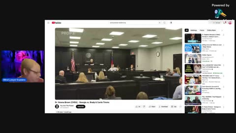Dr. Verena Brown testimony part 1