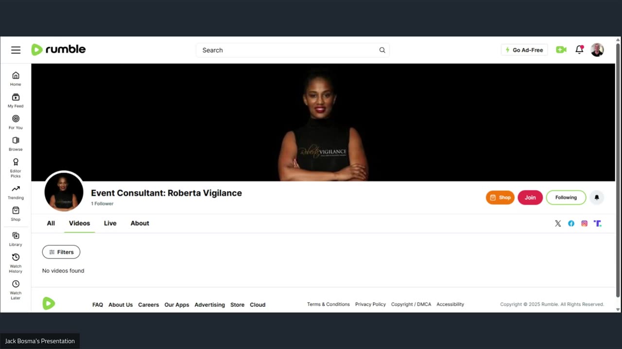 Event Consultant: Roberta Vigilance