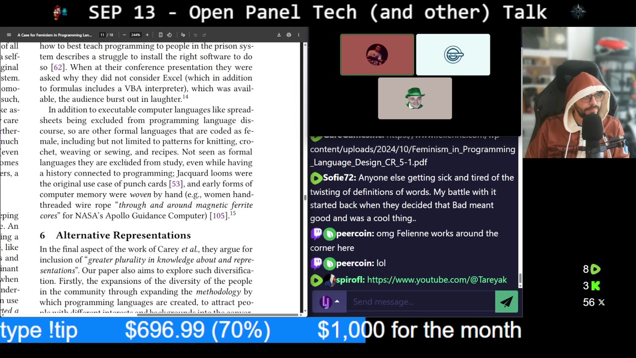 Open Panel Tech (and other) Talk
