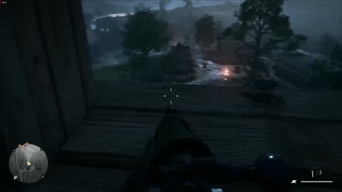 🎮Sniping from the Windmill 🎯 Battlefield 1 Gameplay #Shorts