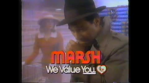 August 8, 1987 - The Cheese Department at Marsh Supermarkets (Bogart Impersonator)