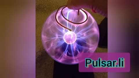 Tesla Plasma Kugel mit Lakhovsky Ring