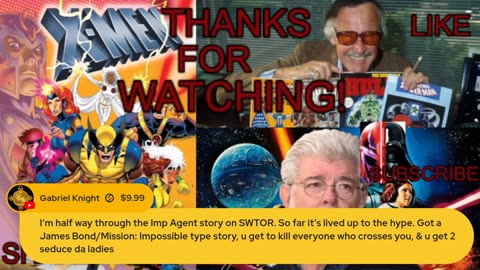 Disney SHILLS & "OUR Side" Love ANDOR | Bland Thunderbolts Director to get X-Men? SWTOR Lore & More