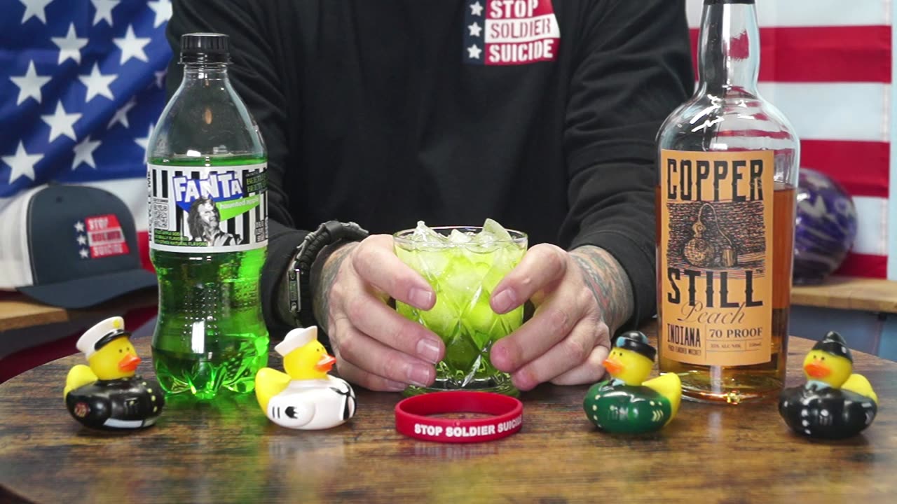 Vaughn Drake Jr - Copper Still Peach Whiskey & Fanta Haunted Apple Spiced Apple Soda