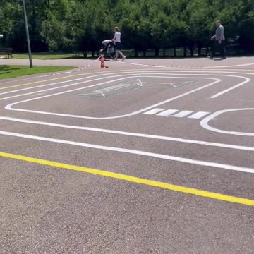 Площадката по пътна безопасност в парк „Света Троица“