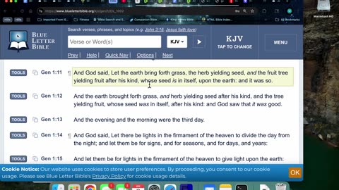 7/6/25 Gen 2:4 Has the LORD GOD rained (TRUTH/HIS WORD) in the seedbed of your mind?