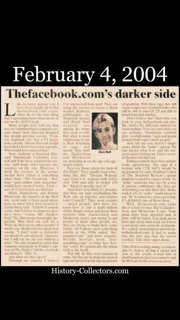#OnThisDay February 4, 2004: Social Blueprint