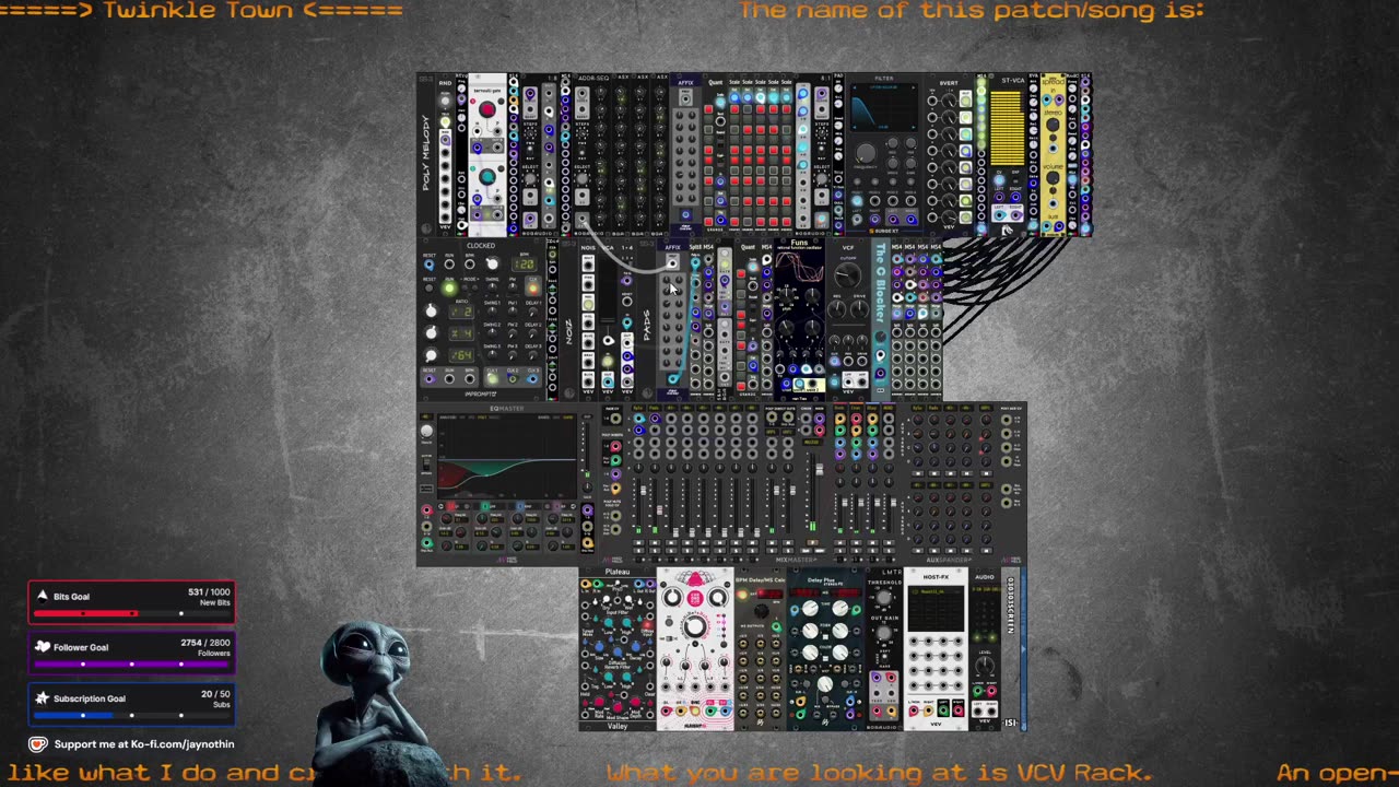 Night 🌙 Patch mode 💤 All night - VCV Rack - Ambient 🙏 Meditative Sound 🕉 For Inner Peace ☮