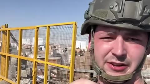 He basically confirmed the reality that the aid is being stockpiled and not distributed.