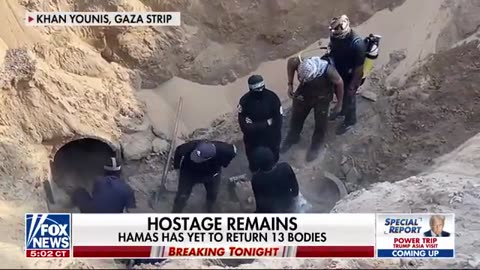 CEASEFIRE COMPROMISED_ Hamas delays return of deceased hostage after Israeli strikes
