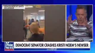 better footage of Senator Padilla's unhinged behavior. Disgraceful!